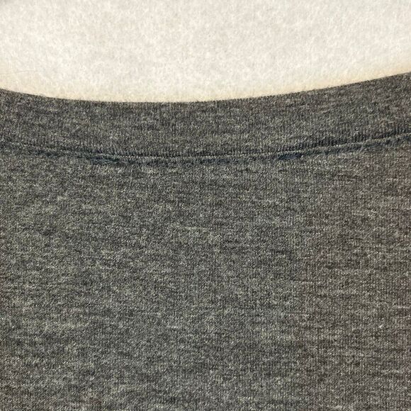 ZENANA Shirt Women's XL Gray Rayon Blend V-Neck Tunic Short Rolled Sleeve Tee - Picture 11 of 12